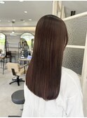 ワンカラーでも透け感◎コーヒベージュ