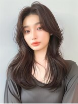 ラベスト キョウト(LOVEST)&nbsp;大人の余裕を感じるブルージュロング◯20代30代40代◯