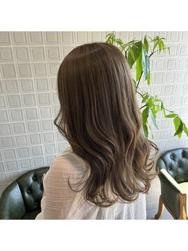 ボアップ 新居浜店(boappu) #プルエクステ#愛媛美容室#エアーストレート#オリーブカラー