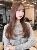 冬っぽ透明感たっぷりモカベージュ♪