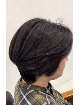 シーズンプラス(SEASON PLUS) 白髪染め【SEASON PLUS 尾藤】 ショートレイヤーNO10