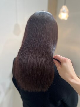 ビビバイベル(BiVi by BHEL) 桑名グレージュベージュカラー顔まわりレイヤーカット髪質改善