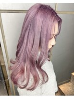 ヘアサロン エフ 渋谷(F)&nbsp;#ピンクラベンダー#ピンクカラー