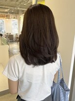 アンバースデー(UNBIRTHDAY)&nbsp;ミディアムレイヤー/まろやかブラウンカラー