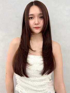 アッシュ 中野店(Ash) レイヤー/ネビージュ/韓国ヘア/イメチェン/縮毛矯正/中野/