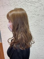 ヘアサロン アティリー(Hair Salon Attirer)&nbsp;西梅田/ボブ/グレーベージュ/白髪ぼかし/ハイライト/ベージュ