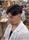 宮城リョータ風パーマ/ラルフカール/極道パーマ/スキンフェード