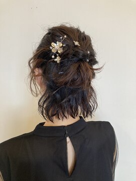 パレンテ(Parente) 短いスタイルのヘアセット