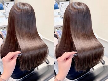 ノア ヘアデザイン 町田店(noa Hair Design)の写真/気になる髪のお悩みも"noa"にお任せ♪厳選されたTrで髪の外側と内側からしっかり補修し理想の潤ツヤ髪へ☆