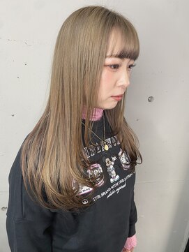 リット 立川(rit.) エンドカラー×ホワイトベージュ☆