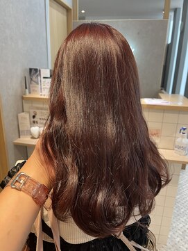 ジーナ 福岡天神(Zina) 韓国風／顔周りカット／レイヤーカット