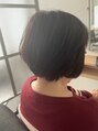 テーラヘアー 古淵店(TELA HAIR)&nbsp;癖毛を抑えた大人ショートです！白髪染めも合わせてぜひ！