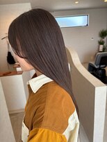 アユミ(Ayumi)&nbsp;美髪ストレートロング×透明感カラー