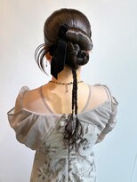 ヘアセット専門サロン by OKINAWA WATABE WEDDING 北谷店 カチモリ×ベロアリボン