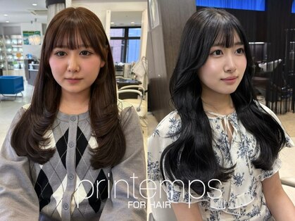 プランタン フォー ヘアー(printemps FOR HAIR)の写真