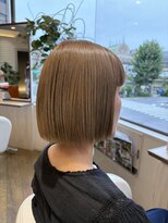 シュヴー 築地(CHEVEUX) 【築地】ミルクティーボブ
