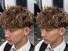 【再来/難波】カット+パーマ+ハイライト￥21000～