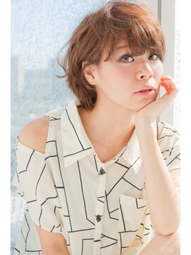 リリアン 表参道(relian) ☆★ シンプルベージュ　×　 ラフカワショート★　☆