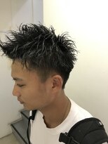 パティオンツー(PATIONN2)&nbsp;イメチェン！メンズネープレスツーブロックマットカラー