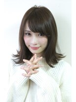 クート(ku-to+)&nbsp;外ハネガーリーキブソンタックマットブラウン