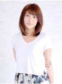 柔らかな色っぽ質感ストレート