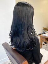 ネイヴィル オモテサンドウ(navile omotesando)&nbsp;☆ブリーチなしネイビーグレージュ☆navile表参道