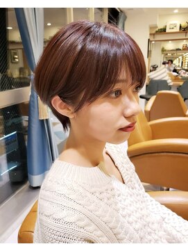 ロンドプロフィール 浦和(Lond profil) アッシュブラウンオフィスヘアネオウルフ外ハネボブ