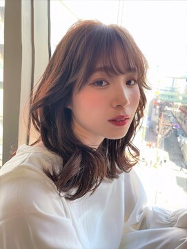 フラッグヘア 新宮店(Flag HAIR) レイヤー☆韓国風☆インナーカラーハイライトイルミナカラー