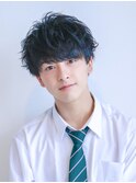 高校生パーマ