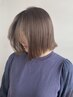 【理想の透けるハイトーン】カット＋ブリーチ＋カラー ￥18,000