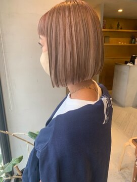 ヘアー アイス ルーチェ(HAIR ICI LUCE) ベージュ アンブレラカラー/西田