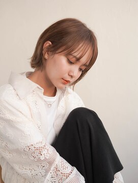 ジュール 大分(Joule) ロングヘア/グレージュカラー/ボブウルフ/コ白髪染め/大分駅