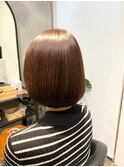 バッサリボブスタイル