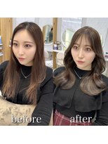 アフロートリノ(AFLOAT Leino)&nbsp;【拓朗style】20代30代40代似合わせ　韓国レイヤーくびれヘア