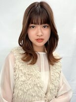 ロフティー 清澄白河(LOFTY)&nbsp;シアーカラー/くびれヘア/ぱっつんバング/髪質改善/清澄白河