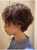 【tricca代官山】ショートパーマ/ニュアンスパーマ