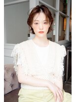 マグノリア オモテサンドウ(MAGNOLiA Omotesando)&nbsp;抜け感が可愛いニュアンスボブパーマ・・・HINATA