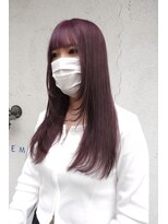 シェミール(CHEMIR)&nbsp;パープルカラー×ケアブリーチ【四日市】