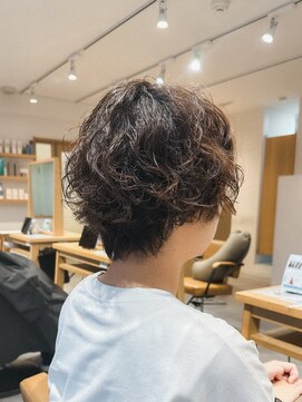 クラップス 上大岡(CLAPS) ひし形ショート/パーマ/ミニマルショート/コンパクトショート