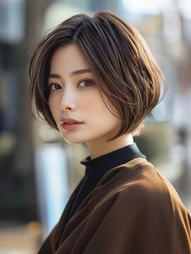 アルトリスト(Altruist Aging×HAIR&SPA) 〇イメチェンピンクベージュアンブレラカラー前髪クールショート