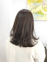 ハーツ(Heart's)&nbsp;白髪ぼかし脱白髪染め似合わせショートボブ40代50代60代♪