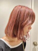 サロンドジョー(salon de joe)&nbsp;ケアブリーチダブルカラーインナーカラーハイトーン髪質改善