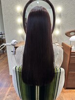 エルサフィロ キタハマ(el zafiro kitahama)&nbsp;20×30×40代×ファーストグレイ×ピンクブラウン×髪質改善