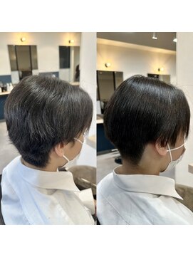 アイノアヌエール 代々木店(AInoa Nouer) メンズストレートスタイル/髪質改善/縮毛矯正/20代30代40代50代