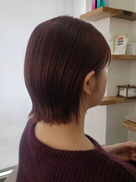 シア 綾瀬店(SHEER) ぱつんボブ