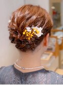 シニヨン　～結婚式お呼ばれヘアアレンジ～