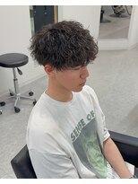 ブライト(BRIGHT)&nbsp;マッシュ波巻きスパイラルパーマ