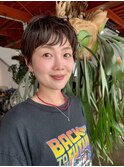 癖毛生かすベリーショート