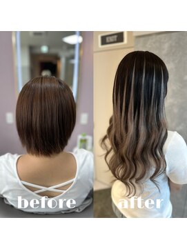 ガルボヘアー 心斎橋店(garbohair) プルエクステ/ハイライト/バレイヤージュ/心斎橋エクステ