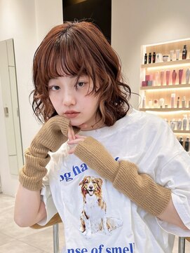 ジョエミバイアンアミ(joemi by Un ami) ボブパーマ / ニュアンスパーマ/ 暖色カラー